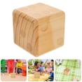 thumbnail image 5 of Large Wooden Dice Game Prop Outdoor Yard Wood Dice Large Backyard Game Dice, 5 of 7
