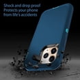 thumbnail image 7 of Entronix Heavy Duty Case Designed for iPhone 11 Pro, Shockproof Triple Layer Rugged Case, Teal, 7 of 7