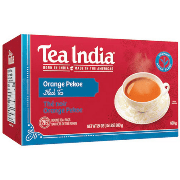 Tea India Orange Pekoe Black 216 Tea Bags, 216 Tea bags, 681 g