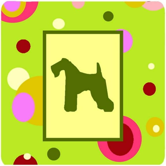 Kerry Blue Terrier Foam Coasters - Set 4