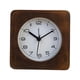 thumbnail image 3 of Reloj despertador silencioso, reloj de mesa, adorno, reloj de escritorio fácil de usar, reloj analógico para adolescentes, adultos, dormitorio, mesita Marrón, 3 of 9