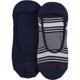 thumbnail image 1 of Cole Haan - Calcetines invisibles para hombre, paquete de 2, azul, 10-13, 1 of 1