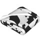 thumbnail image 4 of Manta negra con murciélagos espeluznantes para Halloween, decoración de habitación, mantas de franela para sofá cama de 50 x 40 pulgadas, 4 of 4
