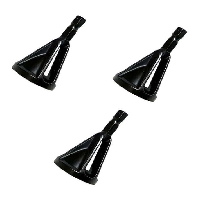 3Pcs Hexagonal Handle Length of 18mm Except for Burr Screw Polishing Drill Chamfering Tool Suitable Diameter of 6-19mm,B