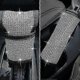thumbnail image 1 of Crystal Diamond Gear Lever Cover And Handbrake Cover Set Shiny Handbrake Cover Car Interior Accessories Suitable For Cars/trucks/off-road, 1 of 5