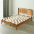 thumbnail image 6 of Zinus Alexia 37" Deluxe Wood Platform Bed with Headboard, Rustic Pine, Full, 6 of 11