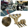 thumbnail image 3 of OULII Ruban d'Échappement pour Moto Fibre Café Prévient les Brûlures 1Pcs, 3 of 8