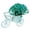 blue, variant on Creative Three Wheeled Vintage Bicycle Simulation Ornament With Floral Decoration For Desktop Living Room Shelf And Home Accent Piece (White)
