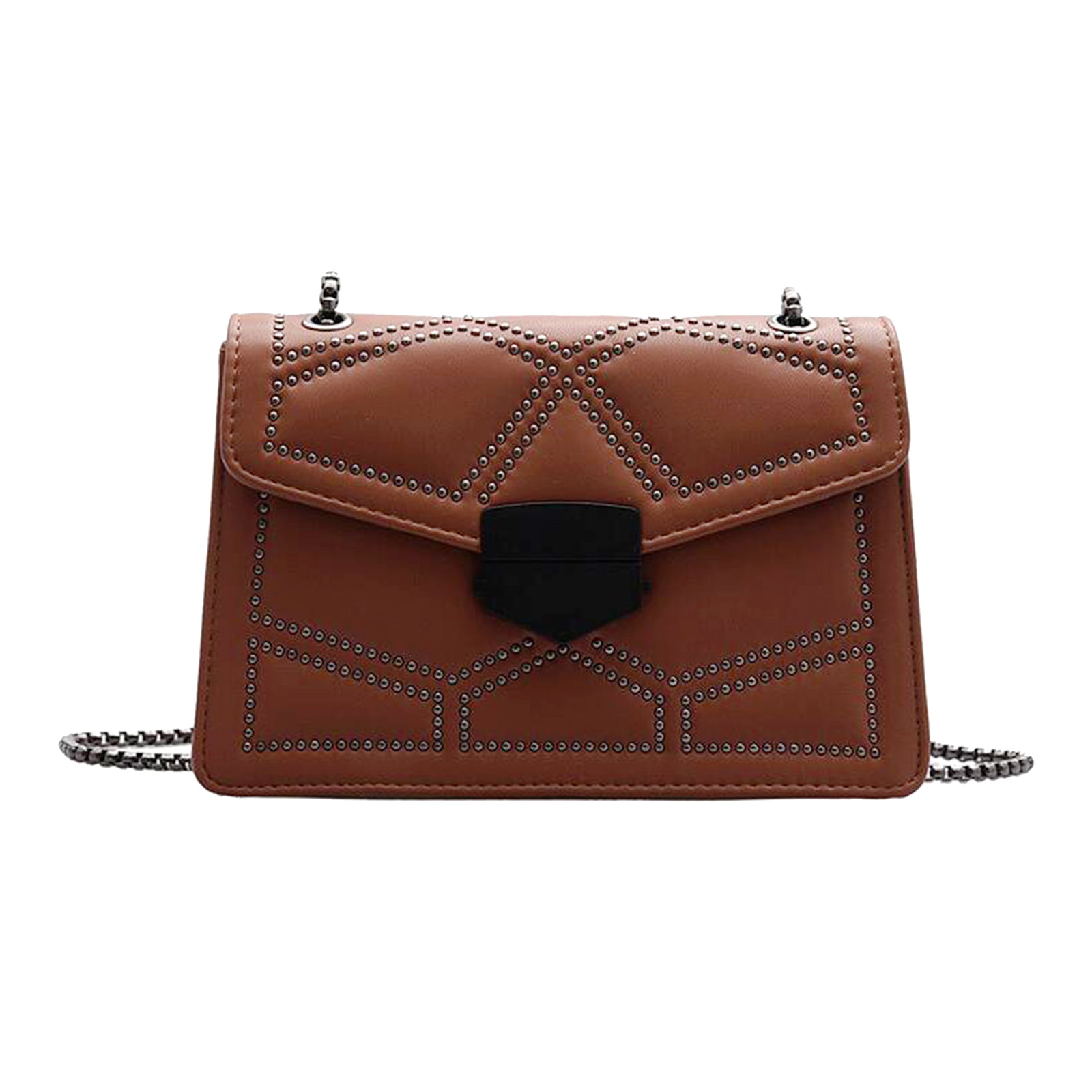 Womens Leather Handbag Purse Fashion Crossbody Shoulder Bag Clutch Envelope Bags 