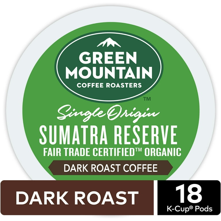 Green Mountain Coffee Sumatra Reserve Fair Trade Certified Organic