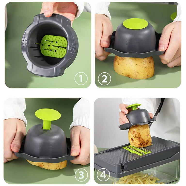 Vegetable Chopper, Slicer & Dicer – Lifestyle Abode