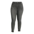 Terra & Sky Women's Plus Size Skinny Jeans, 29” Inseam