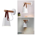 thumbnail image 4 of Accesorio de Iluminación para de Pared, Lámpara de Pared de Cabecera para Dormitorio Industrial, Accesorios de Iluminación para Espejo de Toca Blanco Yinane Lámpara de pared creativa, 4 of 6
