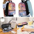 thumbnail image 2 of Uorisanigo 4pcs Galaxy Axolotl Bookbag Set for Kids, Teenage Students Backpack with Lunch Bag & Pencil Case & Water Bottle Carrier Bag for School Sport Travel, 2 of 7