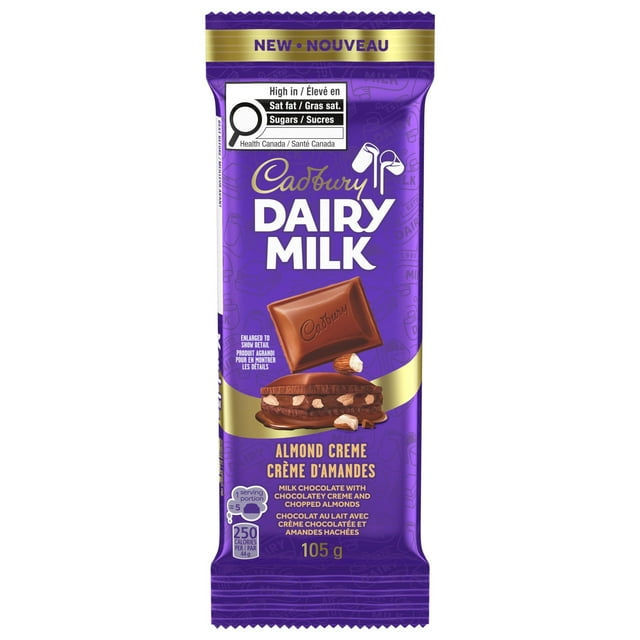 Cadbury Dairy Milk Crème d'amandes