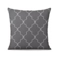 thumbnail image 2 of Comfort and Style: Gray White 18x18 Decorative Pillow Covers - Revamp your space in seconds, 2 of 7