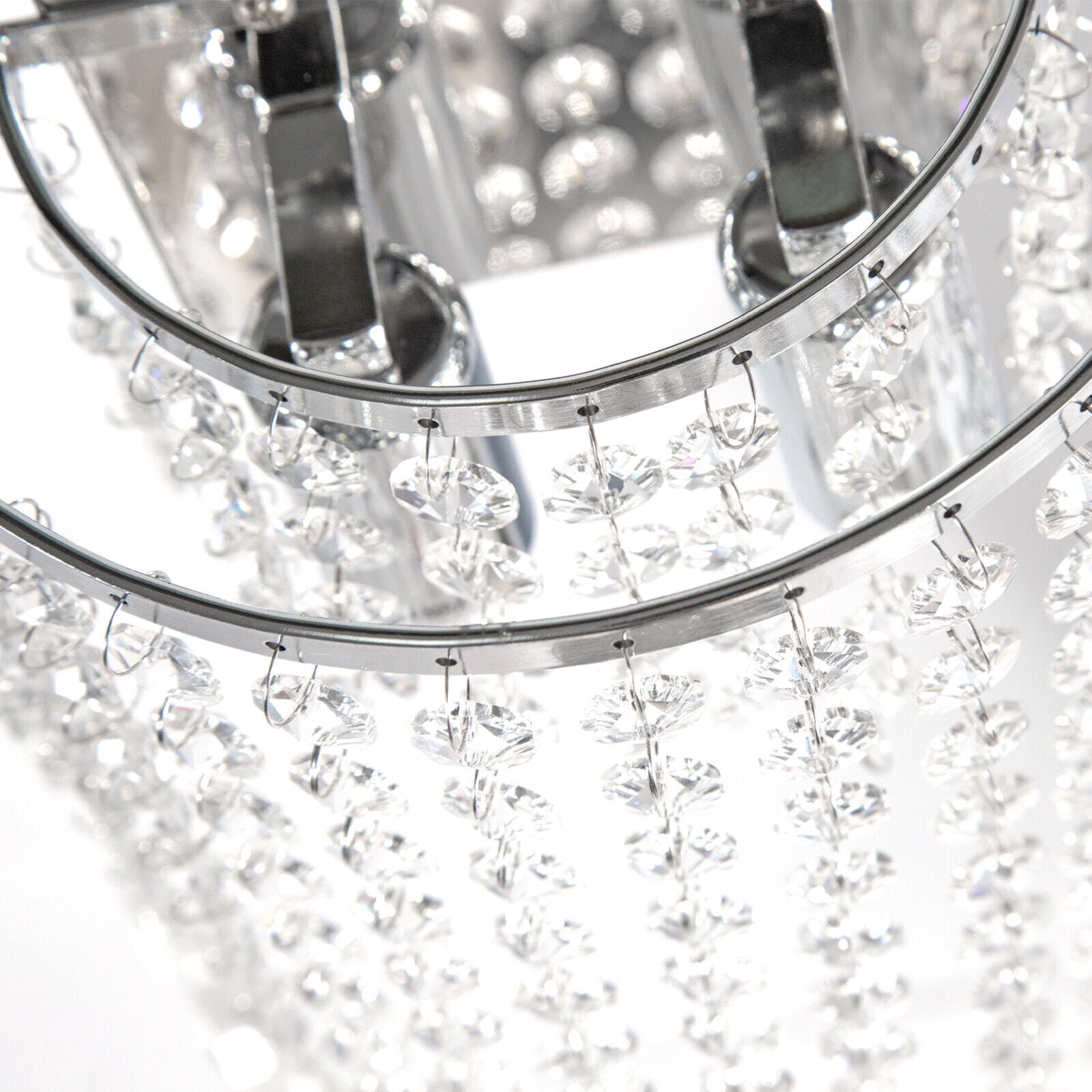 Modern Bathroom Crystal Mirror Light Front Wall Lamp Fixture Vanity Lights
