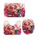 thumbnail image 4 of Juego de alfombras de baño de 3 piezas del equipo SF_49erss Alfombra antideslizante para baño de 24 x 16 pulgadas, 4 of 7