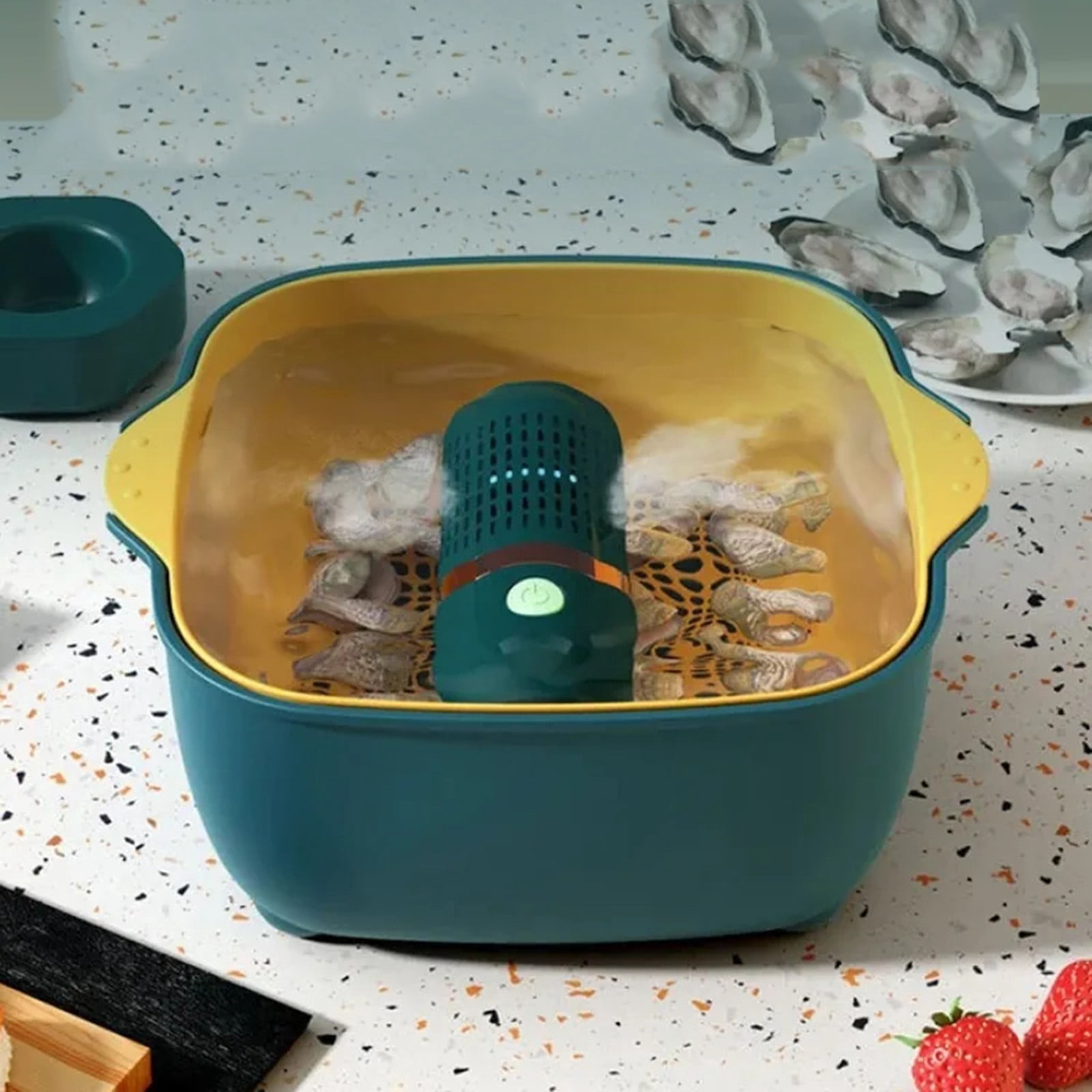 BallsFHK Fruit And Vegetable Cleaner And Purifier Household Portable Ingredients Disinfection Sterilization Washing Machine