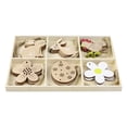 thumbnail image 2 of Forma de conejo Día de Pascua Ornamentos de madera con 30 cuerdas Adornos de madera colgantes hechos a mano para colgantes de decoración de fiesta 30 paquetes sidaley HA028232-00B, 2 of 5