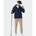 thumbnail image 4 of Pantalones Rapoo Joggers Athletic, ligeros, poliéster, color caqui, talla M, 4 of 6