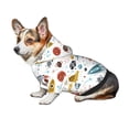 thumbnail image 7 of Pofeuu Cartoon Space Print Dog Clothes Dogs Sweater Soft Puppies Clothing Winter Puppy Sweaters Warm Outfit for Dogs-X-Large, 7 of 7
