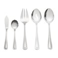 thumbnail image 3 of Mainstays Mallory 45 Piece Stainless Steel Flatware Set Silver, 3 of 9