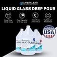 thumbnail image 6 of Superclear Liquid Glass Deep Pour Epoxy Resin Kit 3 Gallon with Mica Powder Variety Pack, 2-4 Inch Clear Casting Resin for River Tables, Live Edge Wood, Crafts, Food Safe, Bubble Free, 6 of 9
