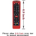 thumbnail image 4 of (Rojo)Funda protectora de silicona para control remoto Samsung, AA59-00741A AA59-00786A BN59-01315B, Funda protectora para control remoto Samsung, antideslizante, antisísmica, lavable, 4 of 5