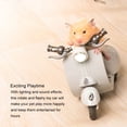 thumbnail image 2 of Billuyoard Linda motocicleta de juguete giratoria y llamativa para diversión, tiempo de juego, motocicleta eléctrica simulada duradera Juguetes de animales pequeños gris, 2 of 6