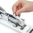 thumbnail image 3 of Rapesco HD-100 ECO Heavy Duty Stapler 100 Sheets Capacity - Made from Recycled Material - Full Strip - 24/8mm, 24/6mm, 923/6-13mm Staple Size - White, 3 of 5
