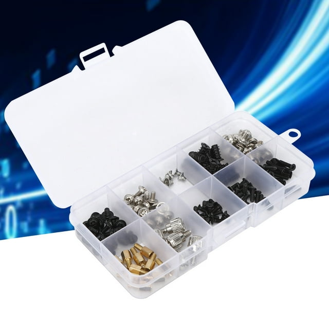 Computer Screws, Screws, High Strength Stainless Steel 165Pcs Office Equipment for Home