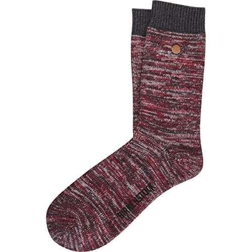 Birkenstock Roma Unisex Cotton Sock Size Medium Red