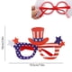 thumbnail image 4 of Xihbxyly Gafas Del Día de La Independencia, Accesorio Patriótico Divertido, Diseño Ligero y Cómodo, Accesorio Colorido para Fiestas, Ideal para Eventos Divertidos y Selfies, Perfecto para Celebracion, 4 of 7
