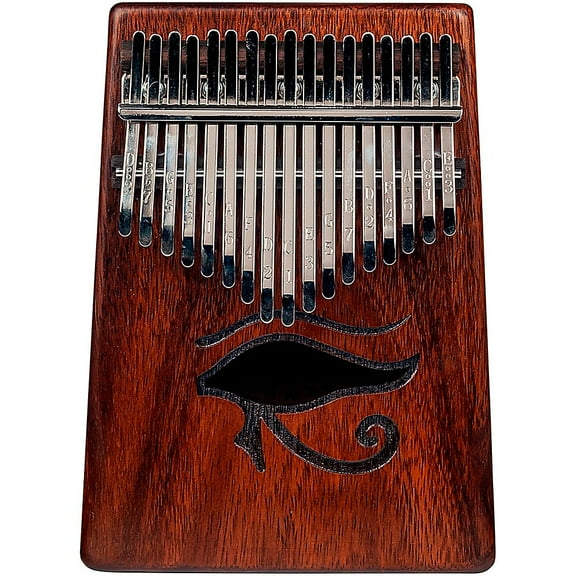 Mahalo Pharoh Kalimba with Bag Walnut