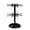 Black, variant on O Keychain Hanger Trinkets and Pendants Display Rack Storage Rack Rotatable Rack Hair Ring Rope Desktop Finishing Holder