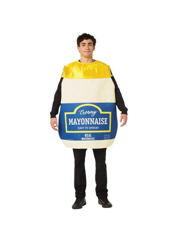 Rasta Imposta Mayonnaise Men's Halloween Fancy-Dress Costume for Adult, One Size