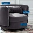 thumbnail image 6 of Relish Performance Velvet Performance Velvet Swivel Chair, 6 of 7