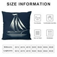 thumbnail image 5 of COMIO Navy Blue Nautical Ocean Boat Anchor Throw Pillow Covers, Ship Nautical Gifts, Boat Pillow Cases Home Ship Sofa Decor, 5 of 5