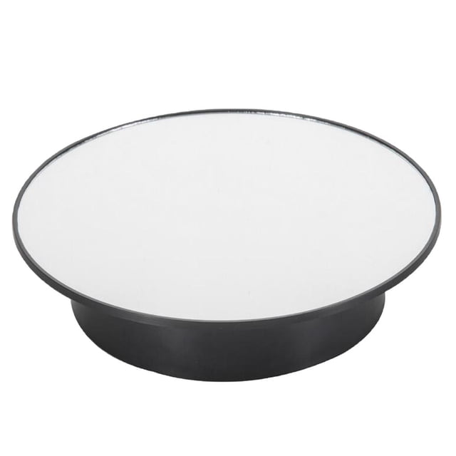 Base giratoria giratoria de 360 degree Base giratoria - Soporte de carga de 2 kg - / USB - Tapa de espejo con base negra Base negra de espejo Sunnimix Soporte giratorio de pantalla