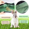 thumbnail image 3 of Bolsa para comedero de heno para conejos, almacenamiento para comedero de heno para cobayas, bolsa de heno para conejos, alimentador de heno para cobayas, almacenamiento para comederos de heno para animales pequeños, tela Oxford 600D (fresa) Rojo Verde, 3 of 4