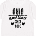 thumbnail image 4 of Inktastic Ohio Awesome Since 1803 Boys or Girls Long Sleeve Toddler T-Shirt, 4 of 5
