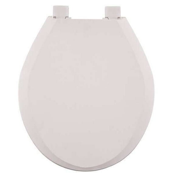 Centoco Toilet Seat, Wht, 14.375 in W, 1.75 in H 3700SC-001