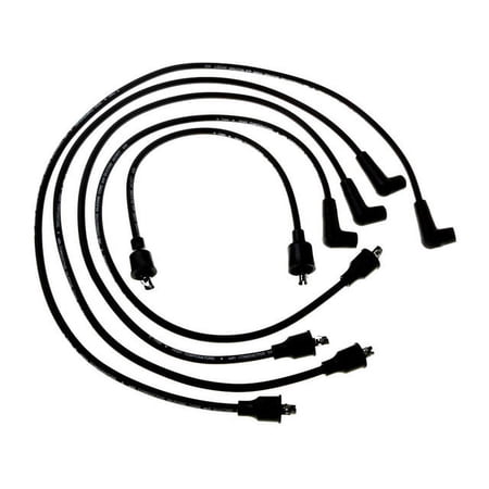 Spark Plug Wire Set - Compatible with 1982 - 1994 Alfa Romeo Spider 2.0L 4-Cylinder 1983 1984 1985 1986 1987 1988 1989 1990 1991 1992 1993