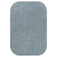 thumbnail image 2 of JONATHAN Y SHAPES 5 x 8 Area Rug, Miles Minimalist Radius Corner - Turquoise, SHP100F-5, 2 of 7