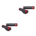 thumbnail image 1 of Yuarrent 1 par de empuñaduras de manillar de bicicleta de montaña de 13cm, empuñaduras de goma antideslizantes para bicicleta, bloqueo de bicicleta Type1 NO1 Yuarrent CBP049506, 1 of 5