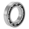 thumbnail image 1 of Rodamientos de bolas de ranura profunda Unique Bargains 6009 & P5 45x75x16mm rodamientos lubricados tipo abierto tono plateado para ruedas de scooter y patineta, 1 of 6