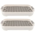 thumbnail image 1 of Miangastore 2Pcs Bunny Litter Box Hamster Toilet Square Rabbit Litter Box Plastic Guinea Pig Toilet, 1 of 7