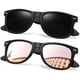 thumbnail image 1 of Gafas de sol Joopin Square Polarizadas con protección UV400 negro/rosa, 1 of 6