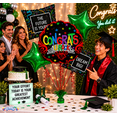 thumbnail image 3 of PMU Grad U Roc! Balloon Bouquet Green (5/pkg) Pkg/1, 3 of 7